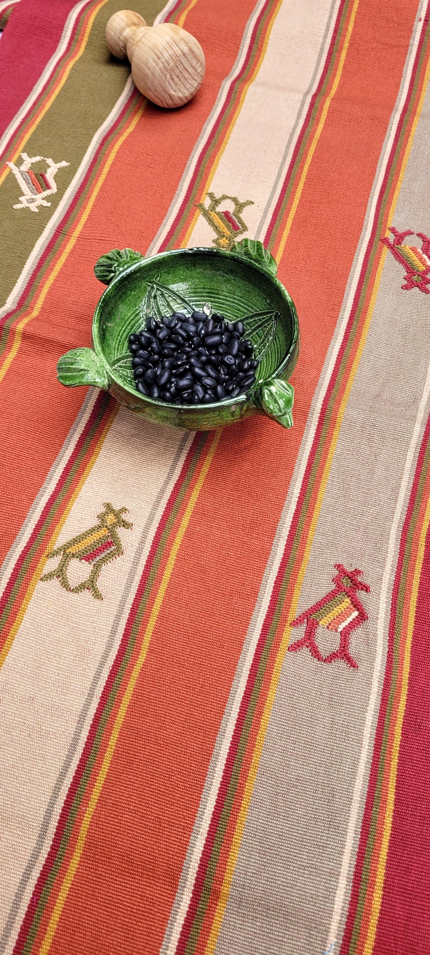 Handwoven Cotton Scarf/Table runner