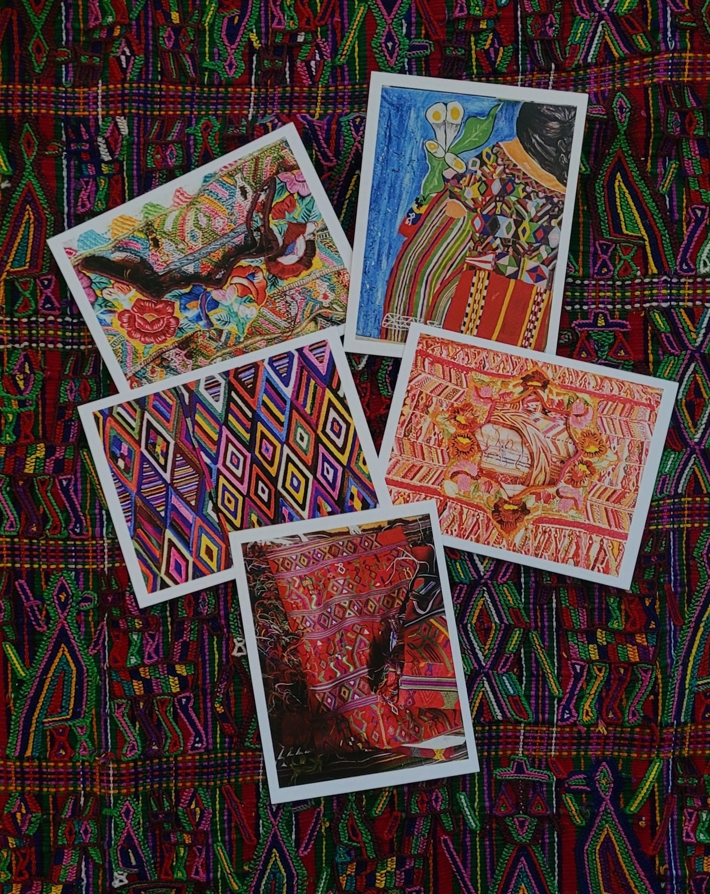 Ixil Textile Postcards (Set of 5)